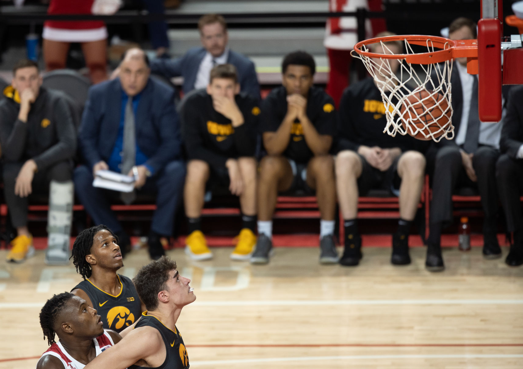 Nebraska Basketball vs. Iowa Photo No. 7
